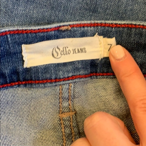 Donated. Distressed Skinny Ankle Jeans - Picture 5 of 5